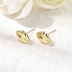 Brass Lip Stud Earrings(EJEW-F395-02G)-2