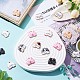35 Pieces Cat Enamel Charm Pendant Alloy Enamel Animal Charm Mixed Color for Jewelry Necklace Bracelet Earring Making Crafts(JX249A)-4