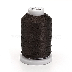 Nylon Thread, Sewing Thread, 3-Ply, Coffee, 0.3mm, about 500m/roll(NWIR-E034-A-18)