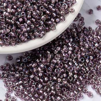 MIYUKI Round Rocailles Beads, Japanese Seed Beads, 8/0, (RR3543), 3mm, Hole: 1.1mm, about 422~455pcs/10g