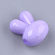 Perles acryliques lapin opaques de couleur unie(X-MACR-T030-14)-2