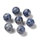 Natural Blue Spot Jasper No Hole Sphere Beads(G-K353-04B-14)-1