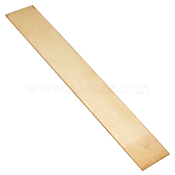 Brass Sheets, Rectangle, Golden, 304x50x2mm(KK-WH0079-93C)