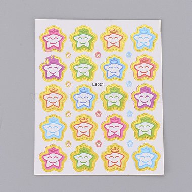Colorful Star Paper Stickers