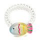 Summer Fish Resin Telephone Line Wire Elastic Hair Ties(AJEW-U004-02A)-1