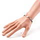 Bracelets de perles tressées en fil de nylon de verre électrolytique pour maman et fille(BJEW-JB06359-04)-6