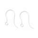 Transparent Resin Earring Hooks(RESI-G050-02)-1