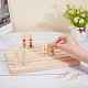1Pc Rectangle Wooden Finger Ring Organizer Slotted Display Stands(ODIS-DR0001-03)-4