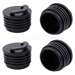 Kayak Marine Boat Scupper Stoppers, Scupper Plugs Bungs, for Kayak Canoe Boat Drain Holes Plugs Replacement, Black, 44x33mm, Inner Diameter: 32mm(AJEW-GF0001-69)