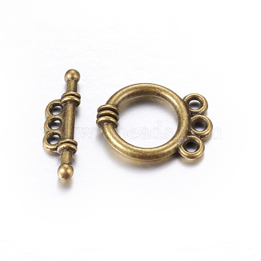 Antique Bronze Alloy Toggle and Tbars