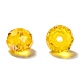 perles de verre rondelles à facettes(EGLA-X0003-8x6mm)-2