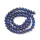 Chapelets de perles en lapis-lazuli naturel(G-G423-6mm-A)-2