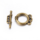 Tibetan Style Alloy Toggle Clasps(X-MLF10795Y-NF)-1