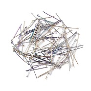 Stainless Steel Head Pins, Mixed Color, 20~70x0.6~0.8mm, Head: 1.5~3.5mm, about 500pcs/50g
(STAS-XCP0001-31)