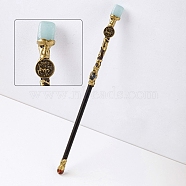 Natural AquamarineTwelve Constellation Magic Wand, Cosplay Magic Wand, for Witches and Wizards, Aries, 300mm(PW-WG48147-03)