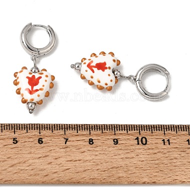 Brass Hoop Dangle Earrings(KK-CBA8324-26P)-7