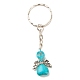 Dyed Synthetic Turquoise Keychains(KEYC-JKC00328)-2