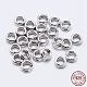 разделенные кольца из серебра 925 с родиевым покрытием(STER-F036-01P-0.6x5mm)-1