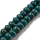 Dyed Synthetic Turquoise Beads Strands(G-B070-C01-01)-1