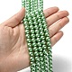Eco-Friendly  Dyed Glass Pearl Round Bead Strands(HY-A002-8mm-RB008)-4