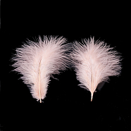 Fashion Feather Costume Accessories, Misty Rose, 120~190x30~56mm, about 400~500pcs/bag(FIND-Q040-04T)