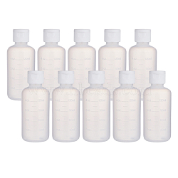 120ml Plastic Glue Bottles, Clear, 11.5cm, Capacity: 120ml(TOOL-BC0008-27)