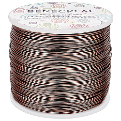 Round Aluminum Wire, Camel, 20 Gauge, 0.8mm, about 770.99 Feet(235m)/roll(AW-BC0001-0.8mm-11)