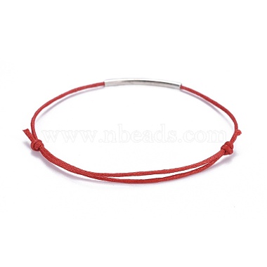 Adjustable Waxed Cotton Cord Bracelets(BJEW-JB04206)-4