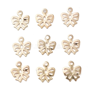 Golden Butterfly Iron Charms