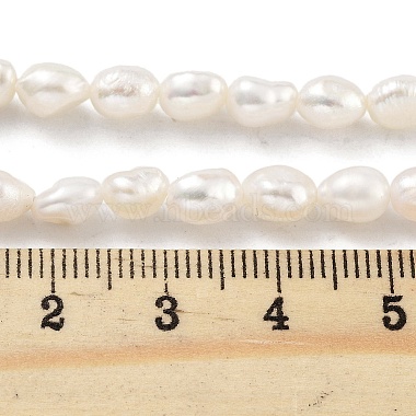 Natural Cultured Freshwater Pearl Beads Strands(PEAR-P062-24B)-5