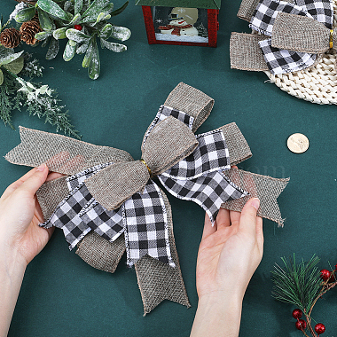 Polyester Big Bowknot(FIND-WH0126-414F)-3