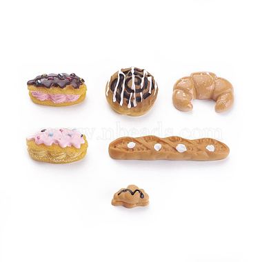 Breads Theme Resin Cabochons(CRES-X0010-09)-2