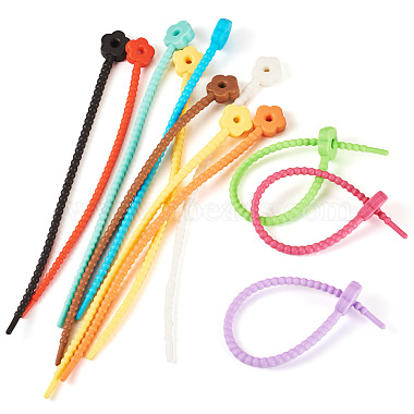 Silicone Cable Zip Ties(AJEW-TAC0040-04B)-2