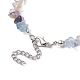 Natural Fluorite Chip Beaded Necklace(NJEW-JN04615-11)-5