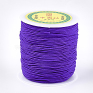 Nylon Thread, Mauve, 1.5mm, about 120.29 yards(110m)/roll(NWIR-S007-31)