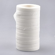Wrinkled Paper Roll, For Party Decoration, White, 12mm, about 30yards/roll, 12rolls/group(TOOL-T005-01L)