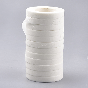 Wrinkled Paper Roll, For Party Decoration, White, 12mm, about 30yards/roll, 12rolls/group