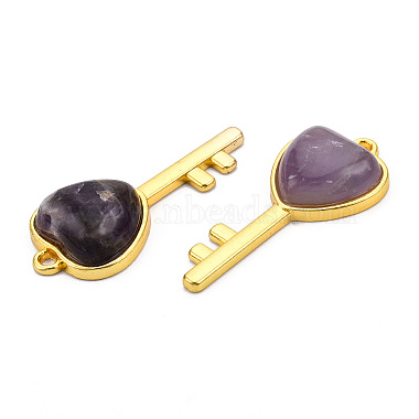 Natural Amethyst Pendants(G-N326-158-11)-4