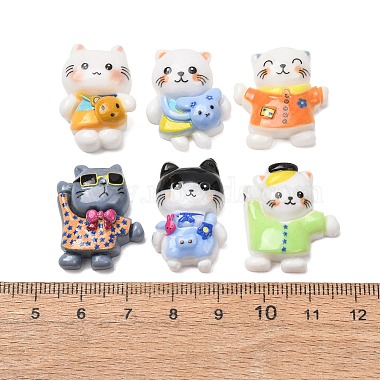 Cute Opaque Resin & Enamel Cabochons(RE-B003-01)-2