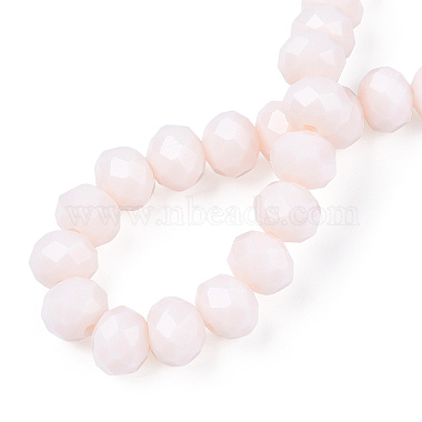 Opaque Solid Color Imitation Jade Glass Beads Strands(EGLA-A044-P8mm-D33)-2