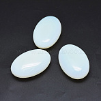 Opalite Massage Stone, Massage Tools, Oval, 60x40x20~21mm(G-P415-66)