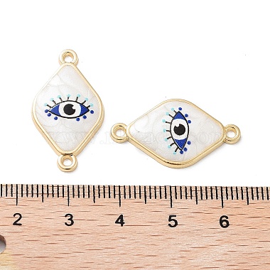 Rack Plating Alloy Enamel Connector Charms(FIND-C050-12B-01G)-3