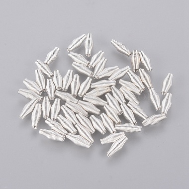 Silver Rice Steel Beads