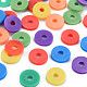 7 Colors Handmade Polymer Clay Beads(CLAY-N011-032-31)-1