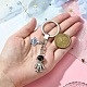 Alloy Enamel & Rhinestone Keychain(KEYC-YW00044)-5