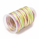 5 Rolls 12-Ply Segment Dyed Polyester Cords(WCOR-P001-01B-010)-2