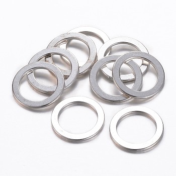 Tibetan Style Linking Rings, Circle Frames, Lead Free and Cadmium Free Donut, about 28.5mm long, 28.5mm wide, 2mm thick, hole: 20.5mm.