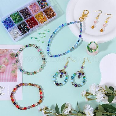 2 Bags Imitation Artificial Crystal Glass Beads(GLAA-SZ0001-95A-07)-4