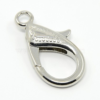 Platinum Others Alloy Lobster Claw Clasps