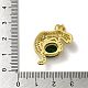 Rack Plating Brass Micro Pave Cubic Zirconia Pendants(KK-A210-01A-G)-3